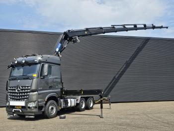 Mercedes-Benz Arocs 2658 6x4 / HMF 40 t/m - 21.3 mtr / WINCH